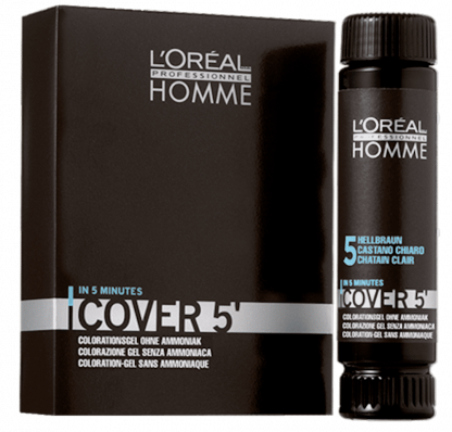 L'Oréal Homme Cover5 3x50ml - Nr. 5 hellbraun-0