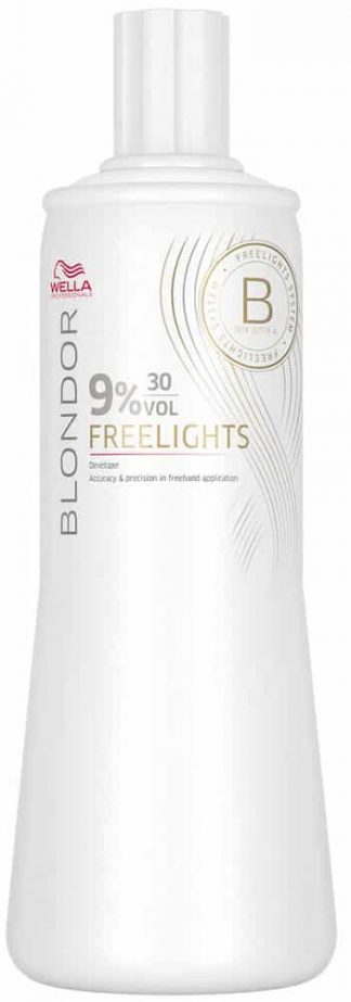 Wella Blondor Freelights Oxydant 1.000ml 9%-0