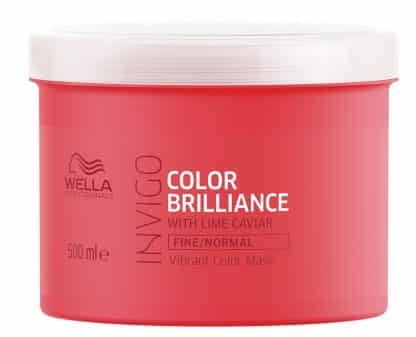 Wella Invigo Color Brilliance Vibrant Color Mask Fein/Normal 500ml-0