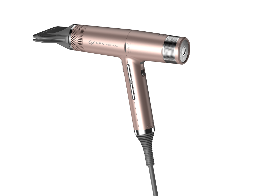 GA.MA IQ-3 Perfetto Dryer rose-gold + Föhnhalter gratis - Haarbedarf